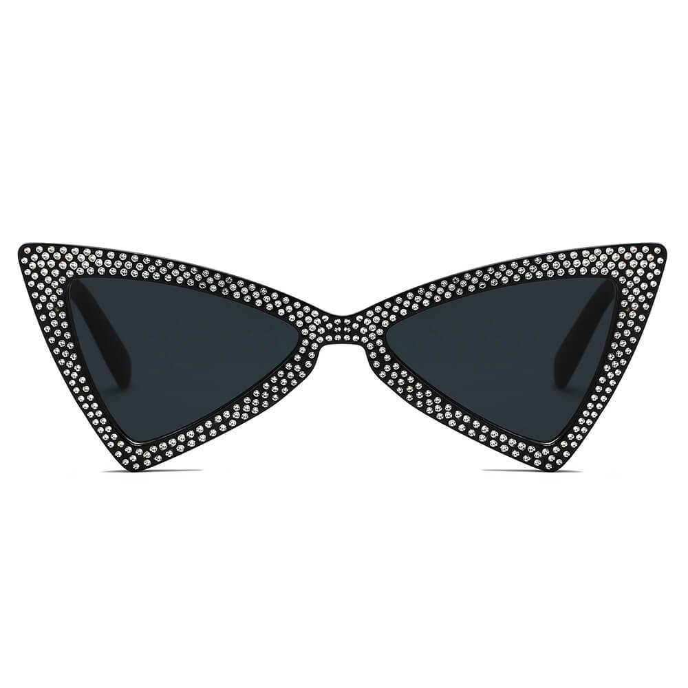 Canberra | S1078 - Women Retro Vintage Extreme Cat Eye Sunglasses - 4 COLORS -