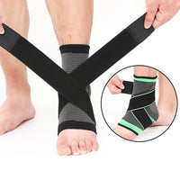 Thumbnail for Adjustable Ankle Sport Wrap Ankle Compression Sleeve Foot Brace for all activities you enjoy  - [10-15 DAY DELIVERY] - 4 SIZES - 2 COLORS -