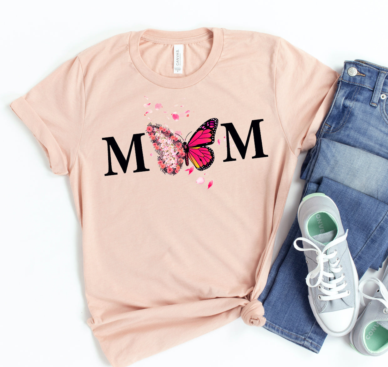 Mom Butterfly Shirt - 11 COLORS -