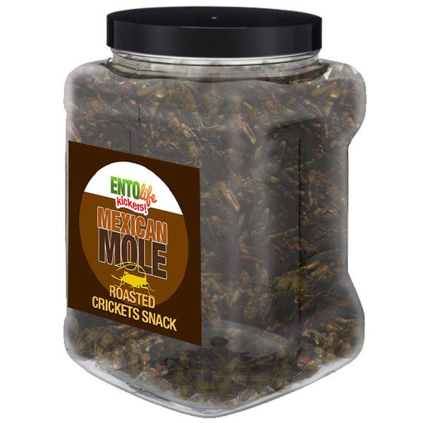 Mexican Mole Flavored Cricket Snack - Pound Size - NOT TO BE CONFUSED WITH THE ARGENTENIAN MOLE - THEY HATE THAT -