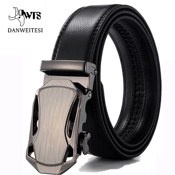 [DWTS] - Genuine Leather Belts for Men - Automatic Leather Belt - [15 DAY DELIVERY] - 10 BUCKLES / COLORS -