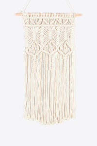 Thumbnail for Macrame Bohemian Hand Woven Fringe Wall Hanging - 27.5