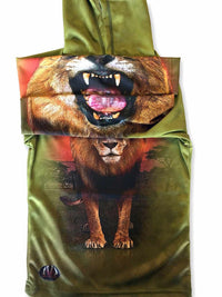 Thumbnail for Mouthman - LION JUNGLE KING Sport Shirt - YOUTH SIZES ONLY - 6 SIZES -