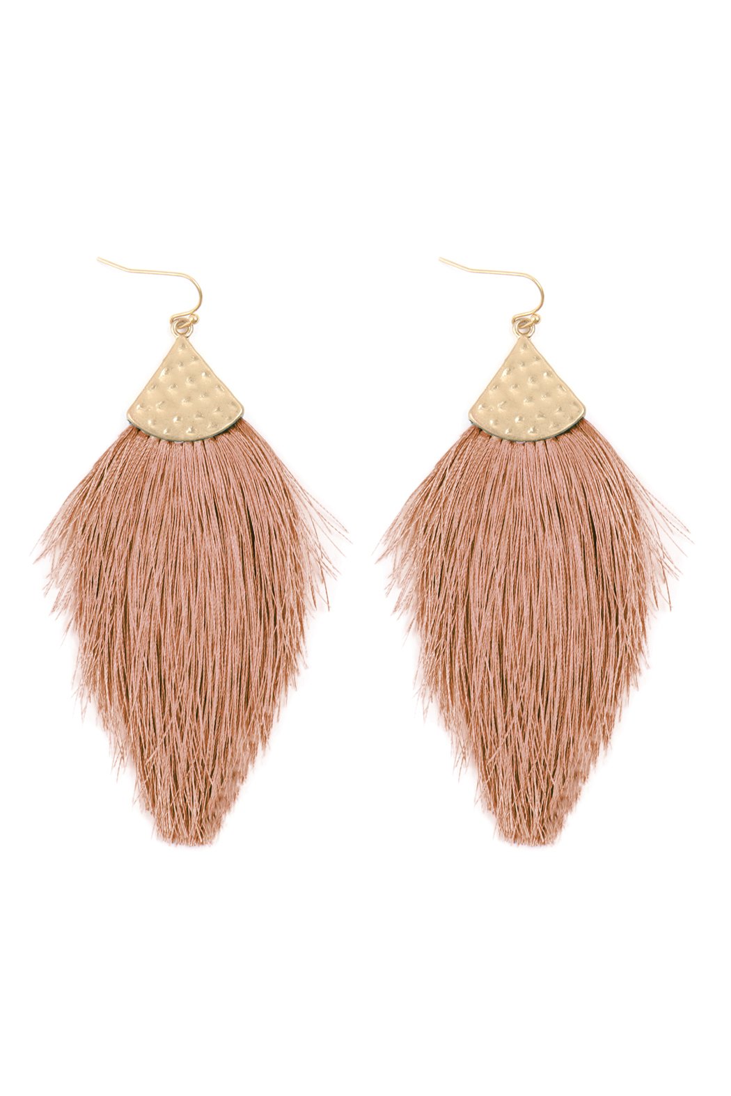 Thread Tassel Drop Earrings - 15 COLORS -