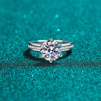 Thumbnail for 3 Carat Moissanite 925 Sterling Silver Ring