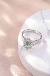 Thumbnail for 1 Carat Moissanite 925 Sterling Silver Ring