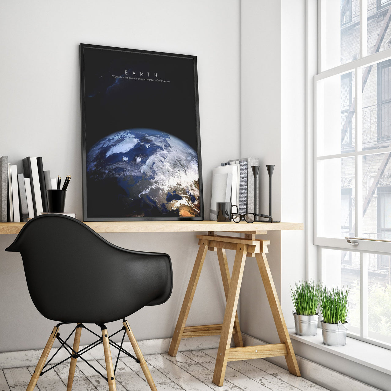 Earth poster - USA Printed - 4 SIZES -