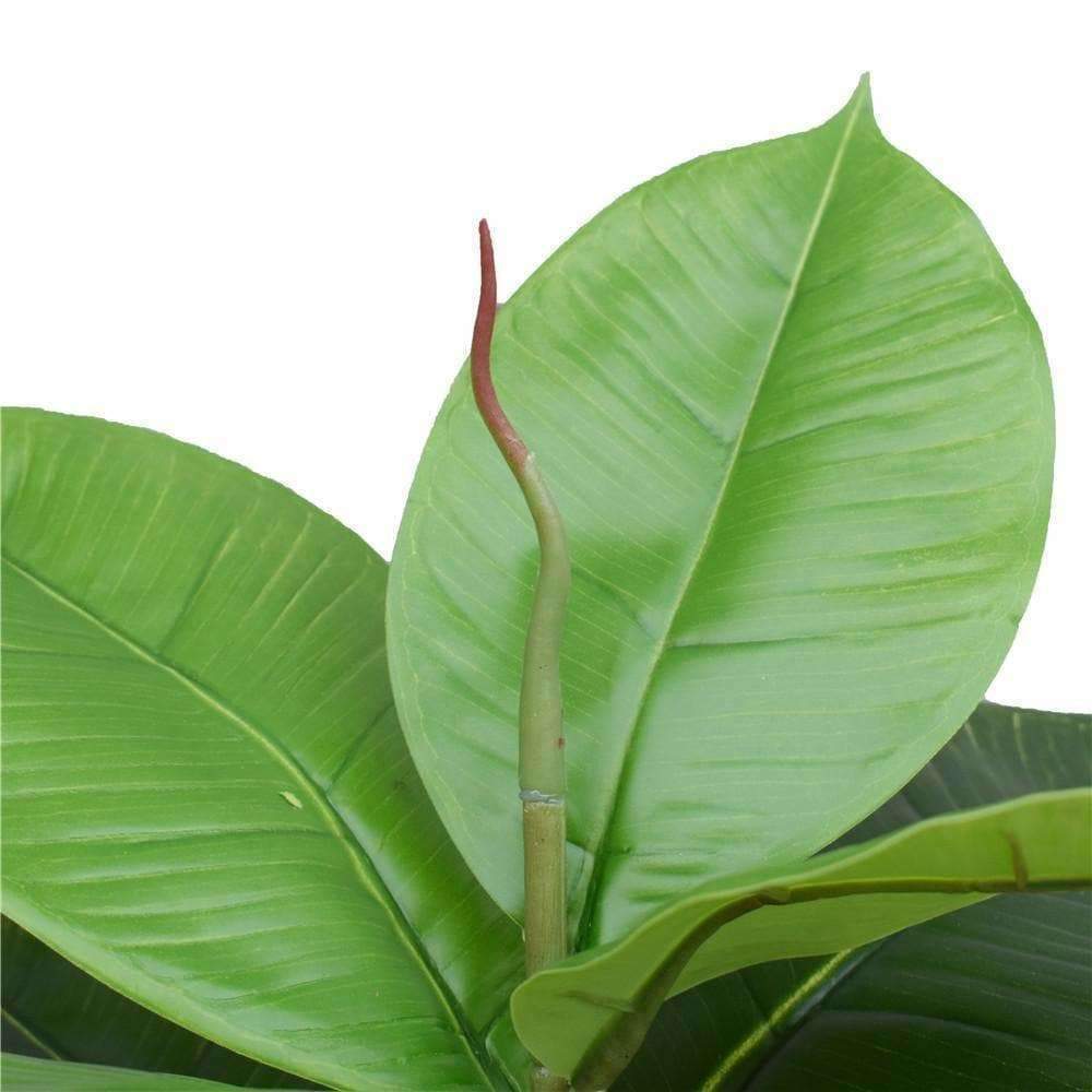 Artificial Potted Rubber Plant 55 Cm -