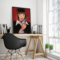 Thumbnail for Mia Wallace - Pulp Fiction - USA Printed - 4 SIZES -