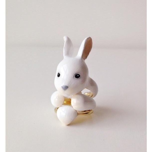 Mary Lou Store - ADJUSTABLE Rabbit Ring - 3 PCS. -