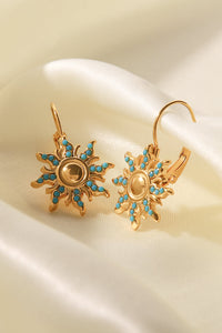 Thumbnail for Turquoise Sun Drop Earrings - T -