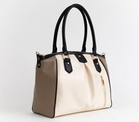 Thumbnail for GUNAS NEW YORK - Madison - Beige Trio Croc Vegan Bag - 1 COLOR -