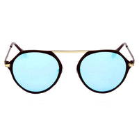 Thumbnail for Dresden | A19 - Modern Flat Top Slender Round Sunglasses - 5 COLORS -