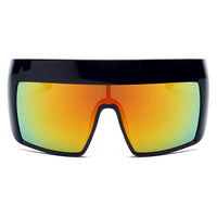 Thumbnail for Folsom | S2043 - Women Oversize Shield Sunglasses - 4 LENS COLORS -