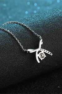 Thumbnail for Moissanite 925 Sterling Silver Necklace