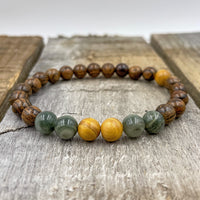 Thumbnail for Central - Yellow Sandalwood, Green Jasper, & Sandalwood -