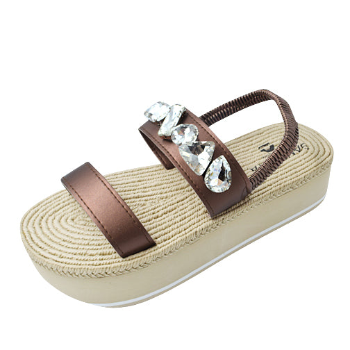 SAND BY SAYA N.Y. - Lake - Waterproof Espadrille Platform - 2 COLORS -