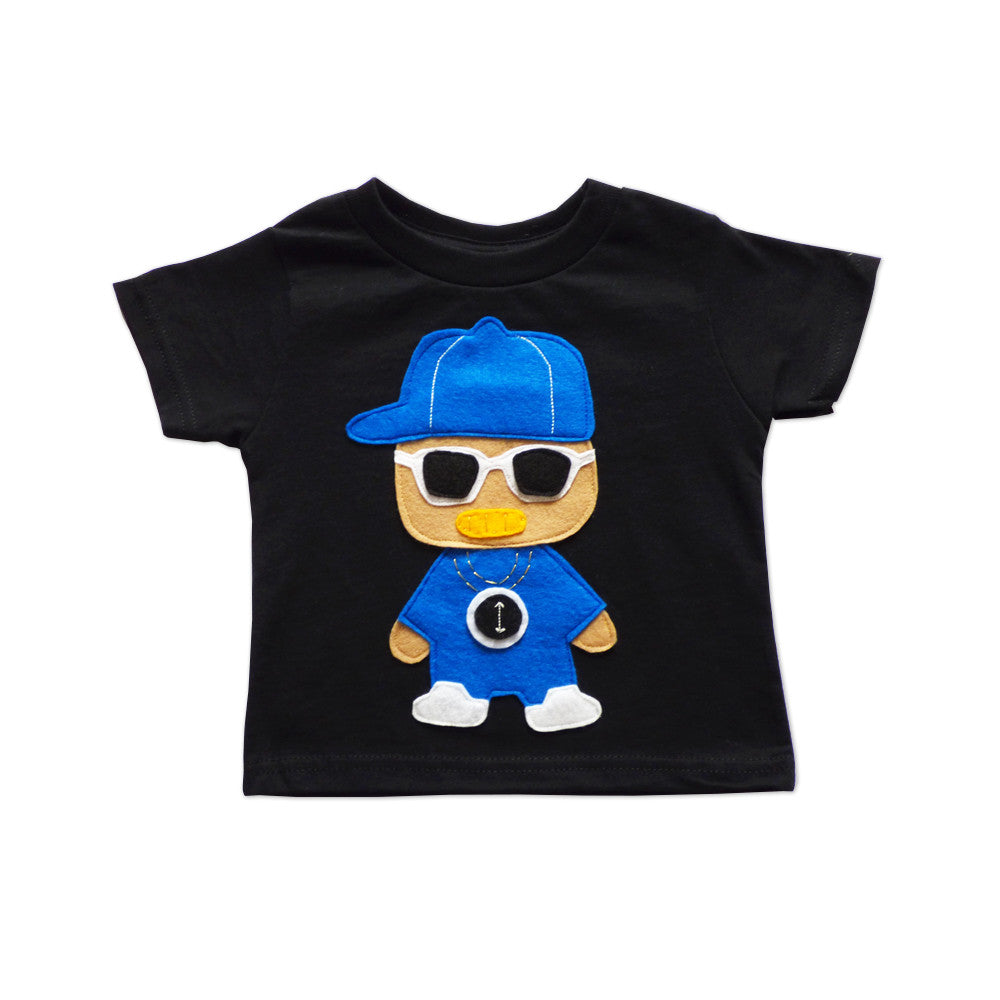 Kids T-Shirt - Rad Rapper - Clock -