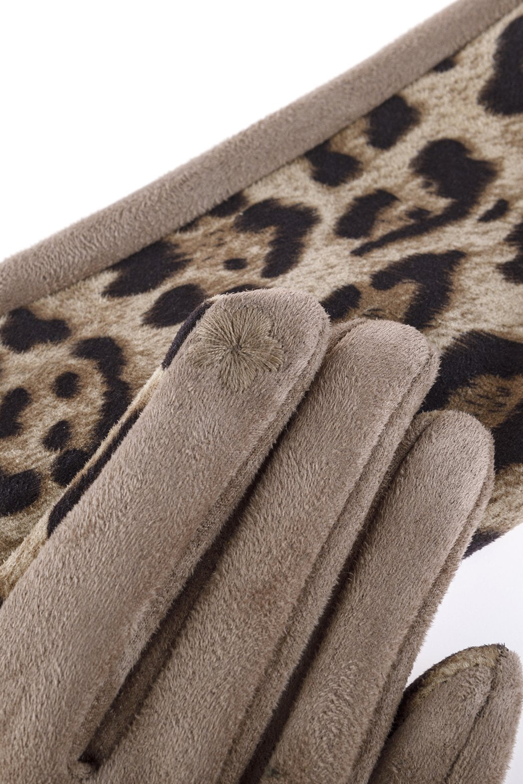 Riah Fashion - Smart Touch Leopard Gloves - 4 COLORS -