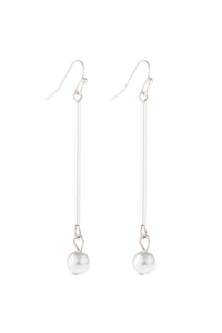 Thumbnail for Dangle Pearl Earrings - 2 FINISHES -