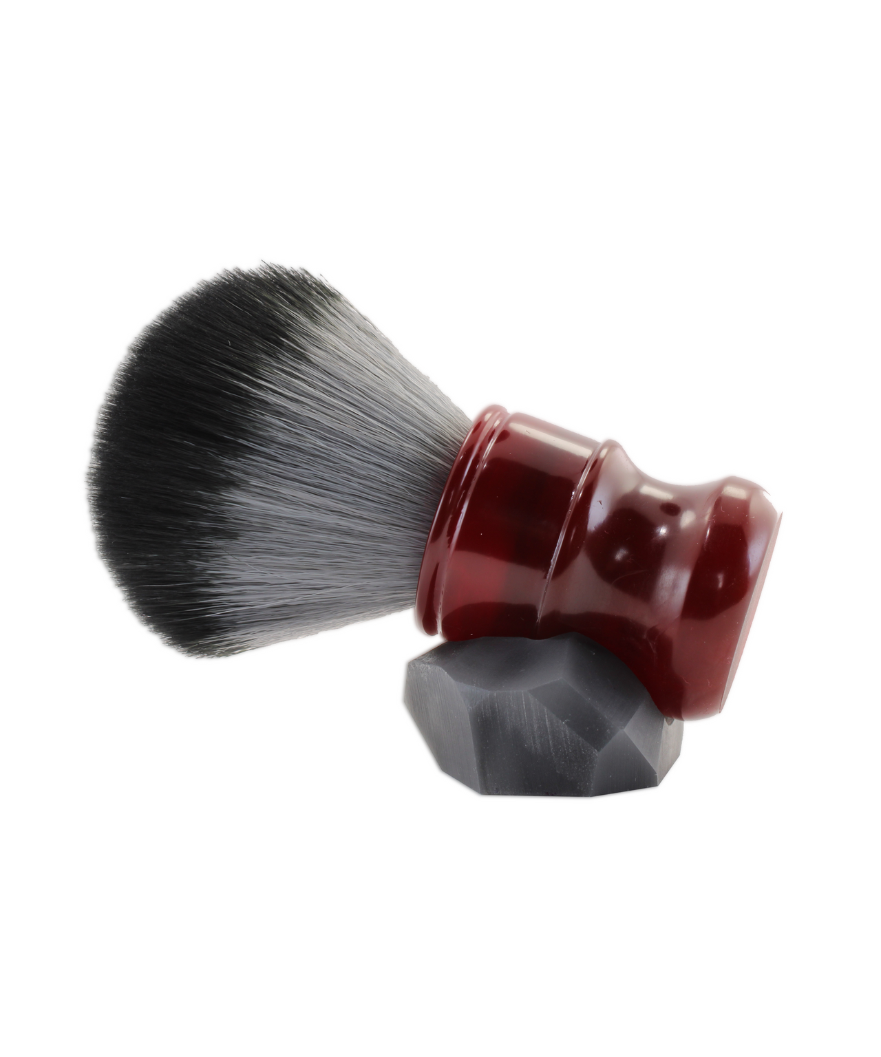 Shaving Brush - Dark Ruby -