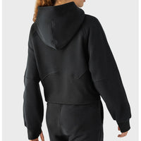 Thumbnail for Half-Zip Long Sleeve Sports Hoodie - T - 5 COLORS -