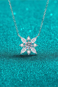 Thumbnail for Moissanite Rhodium-Plated Necklace