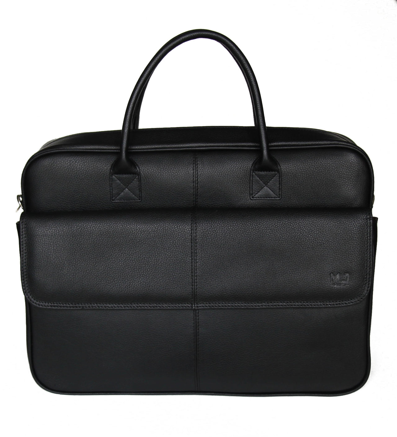 MJ Room - Leather Genuine Bag - Laptop Briefcase - 1 COLOR -