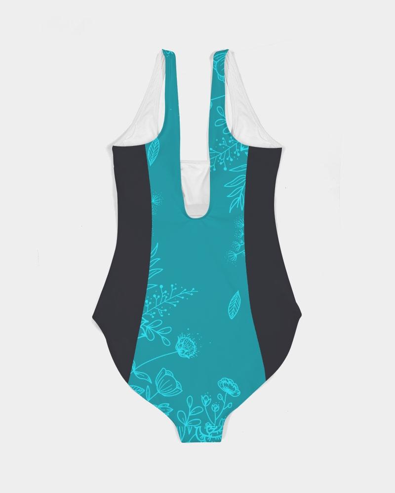 FYC - Women's FYC Aqua Season Padded UPF 50 One-Piece Swimsuit - 1 COLOR / PATTERN -