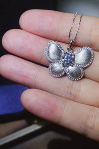 Thumbnail for 1 Carat Moissanite Butterfly Pendant Necklace