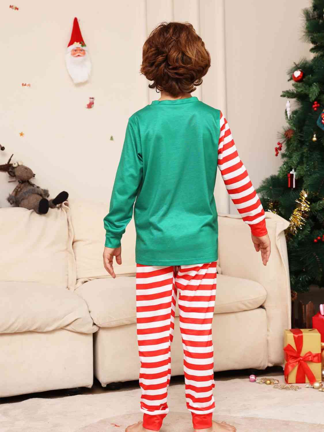 KIDS MERRY CHRISTMAS Top and Pants Set - T -