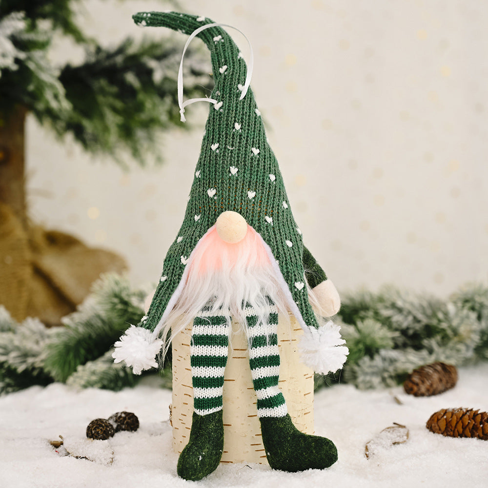 Light-Up Long Leg Christmas Gnomes - 15.7" - Batteries included - [5-10 DAY DELIVERY] - T - 5 COLORS -