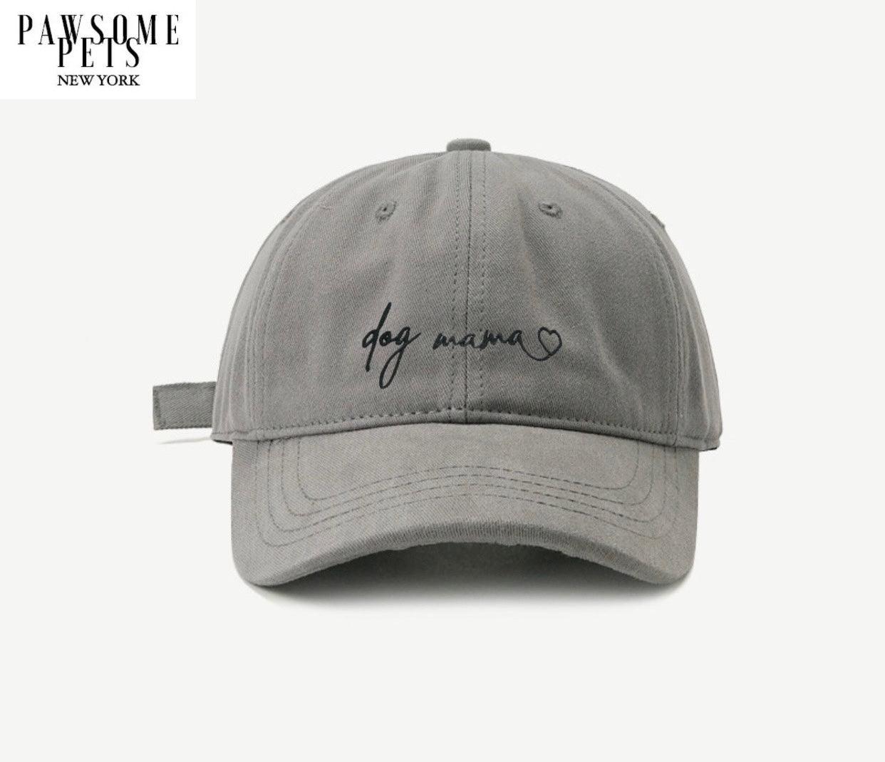 Dog Mom Hat - Grey - 1 COLOR -