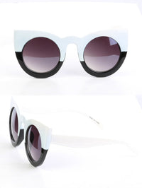 Thumbnail for Trendy Colorblock Cateyes Sunglasses - 1 COLOR -