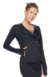 Thumbnail for Women's Moto Workout Jacket - 2 COLORS -