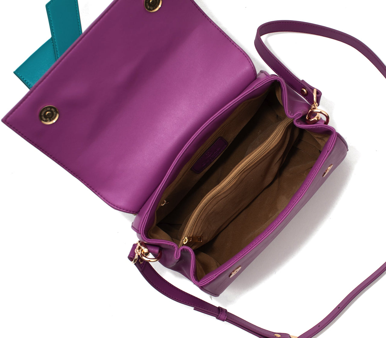 GUNAS NEW YORK - Cottontail - Purple Vegan Leather Bag - 1 COLOR -