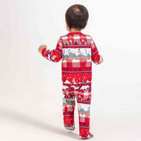 Thumbnail for BABY Printed Round Neck Jumpsuit - T -