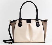 Thumbnail for GUNAS NEW YORK - Madison - Beige Trio Croc Vegan Bag - 1 COLOR -