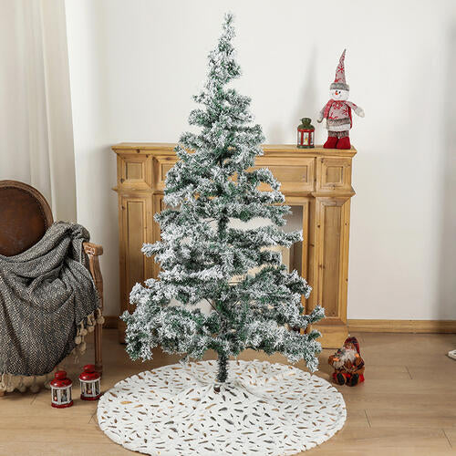 Feather Christmas Tree Skirt - 47.2" - [5-10 DAY DELIVERY] - T - 2 STYLES/COLORS -