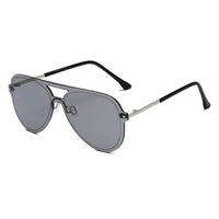 Thumbnail for Belfast |  Flat Single Lens Aviator Fashion Sunglasses - 4 COLORS -