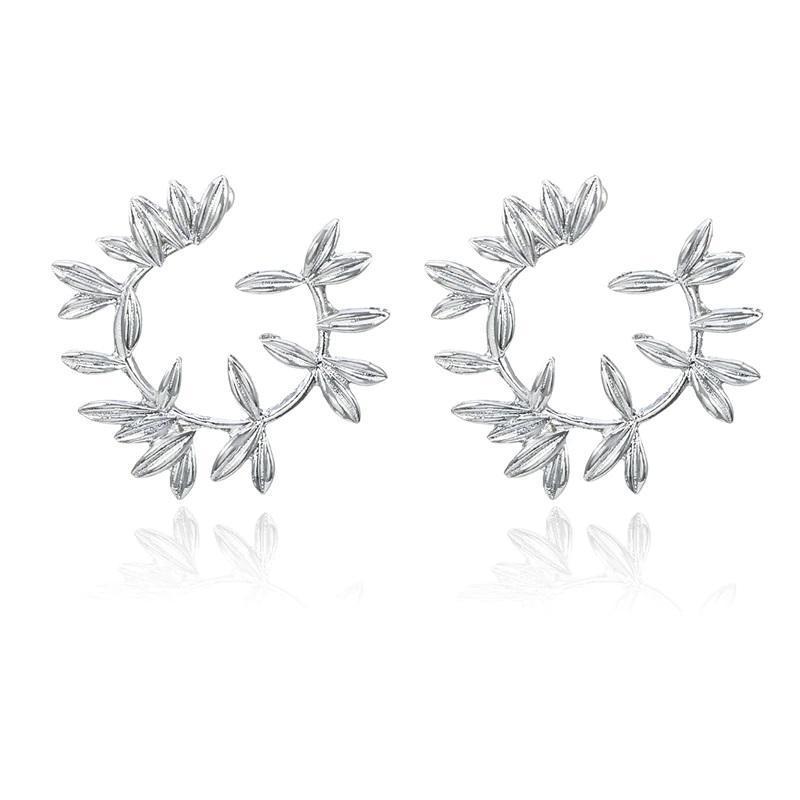 ClaudiaG - Wreath Earrings - 2 FINISHES -