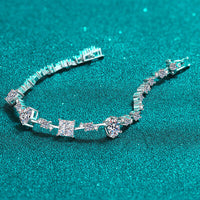 Thumbnail for 6.2 Carat Moissanite 925 Sterling Silver Bracelet