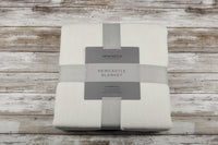 Thumbnail for Newcastle - Pristine White Oversized King Luxury Bamboo Muslin Bed Blanket -