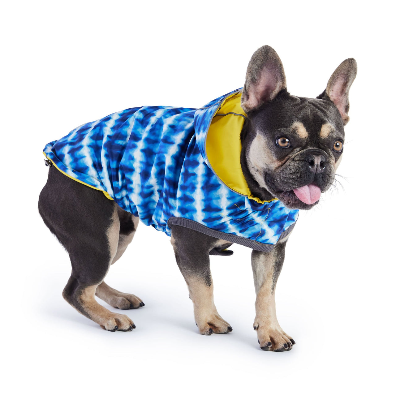 Reversible Elasto-Fit Raincoat - Yellow/Blue - 9 SIZES -