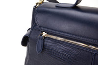 Thumbnail for Bellorita - Dragonfly Blue Satchel - 1 COLOR -