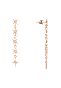 Thumbnail for LATELITA - Star Burst 5 Drops Earrings Rosegold -