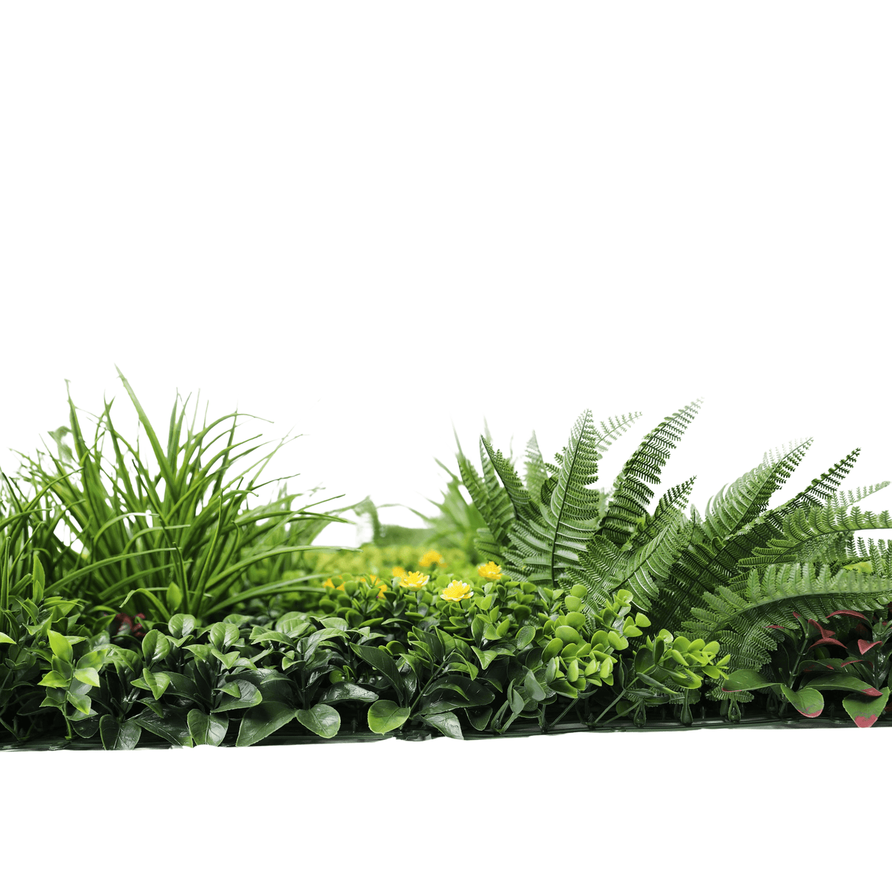 Country Fern Artificial Vertical Garden 40" X 40" 11SQ FT UV Resistant -