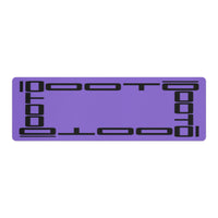 Thumbnail for OOTO - Yoga Mat - Black frame on neon light purple