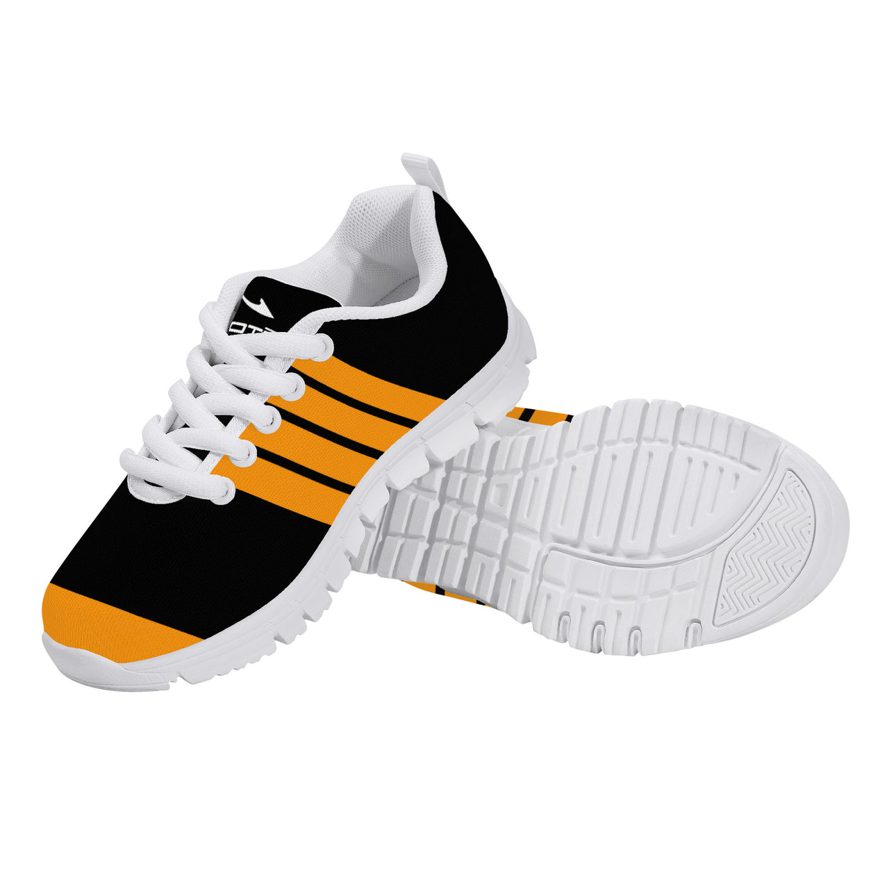 OOTO - STRIPED MOVE -  Kids Sneakers - White soles - 1 COLOR -