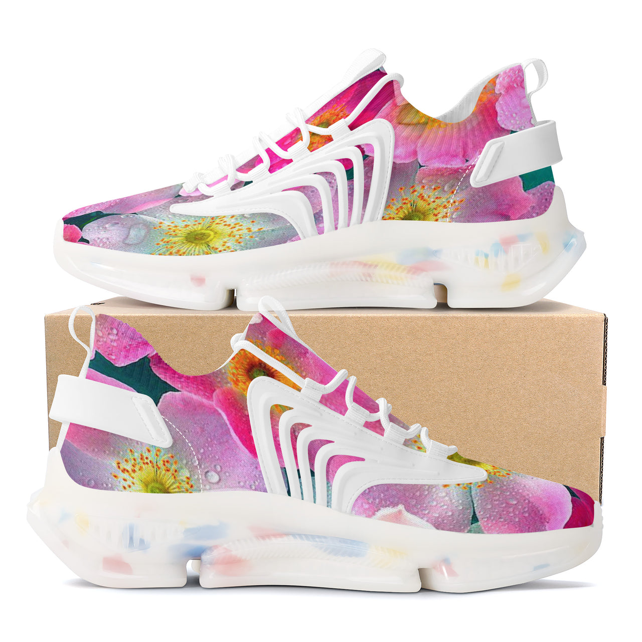 OOTO - NANAS' GARDEN - Air Max React Sneakers - White soles - 1 COLOR -